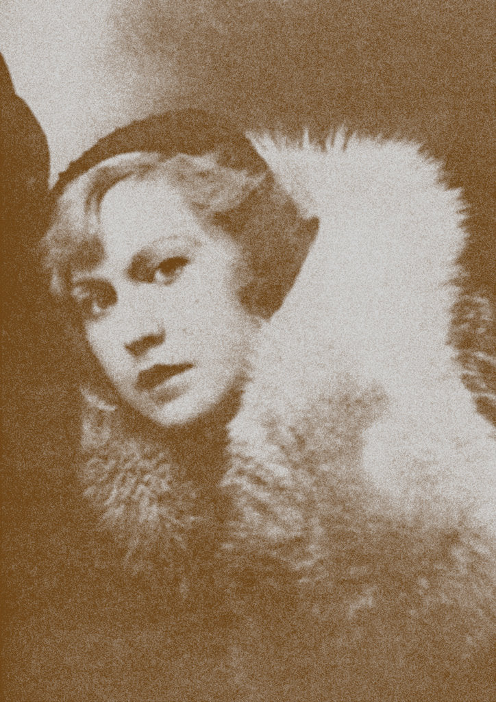 Detail of Irina Odoyevtseva by Anonymous