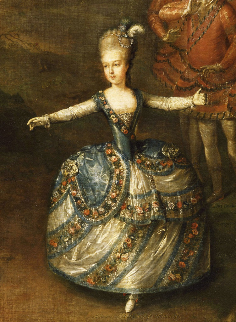 Detail of Fête Organized to Celebrate the Marriage of the Emperor Joseph II to Princess Marie-Josèphe of Bavar by Georg Weikert
