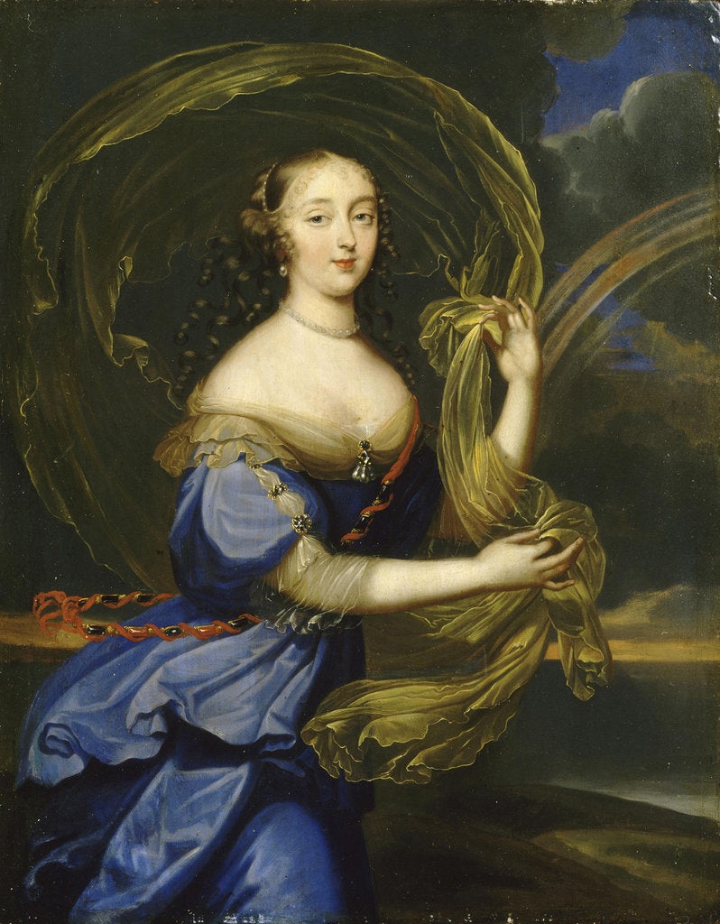 Detail of Françoise-Athénaïs de Rochechouart, marquise de Montespan, as Iris by Louis Ferdinand Elle the Younger