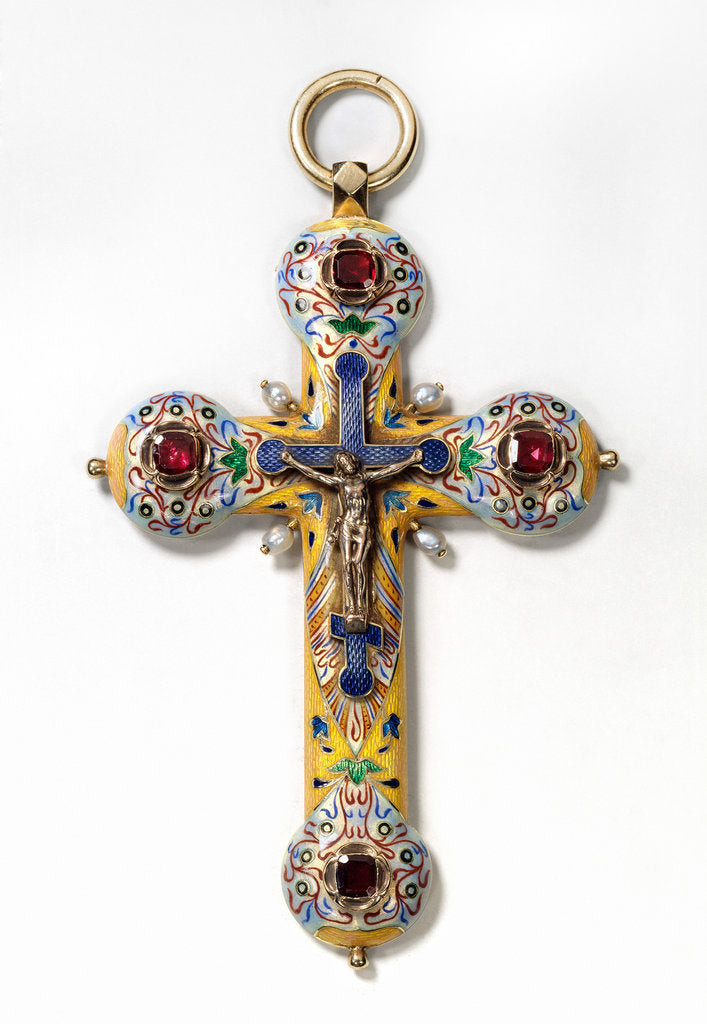 Detail of Pectoral cross, Between 1899 and 1908 by August Frederik Hollming