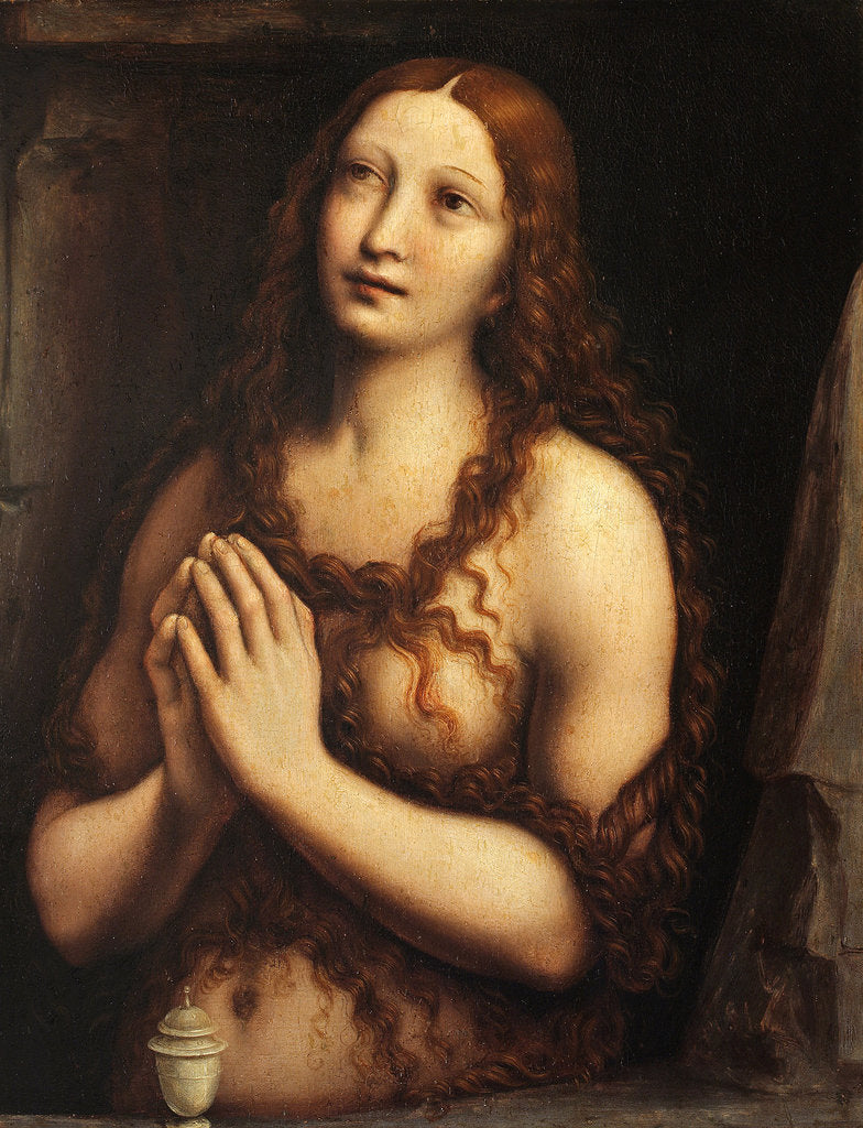 Detail of Repentant Mary Magdalene, First Half of 16th cen by Giampietrino