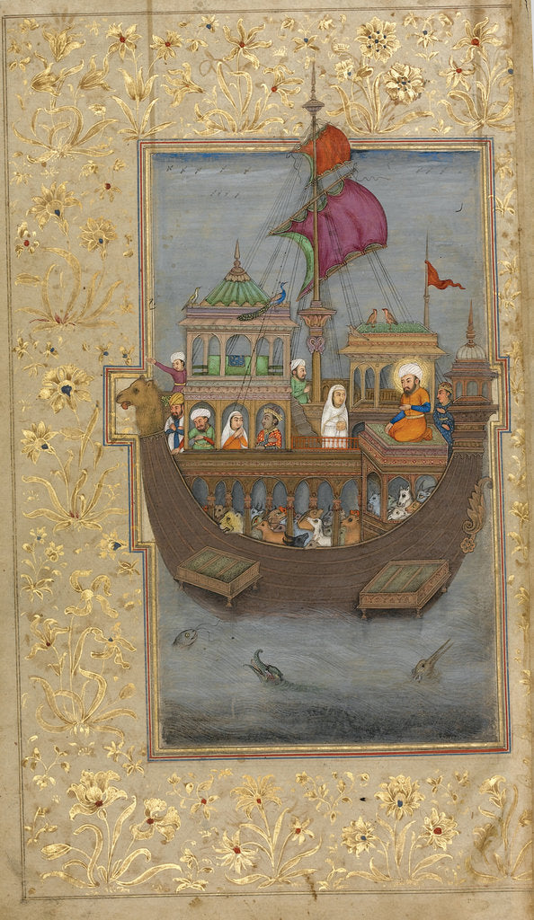 Detail of Noah?s Ark, 17th century by Indian Art