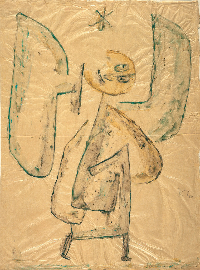 Detail of Angel of the star (Engel vom Stern), 1939 by Paul Klee