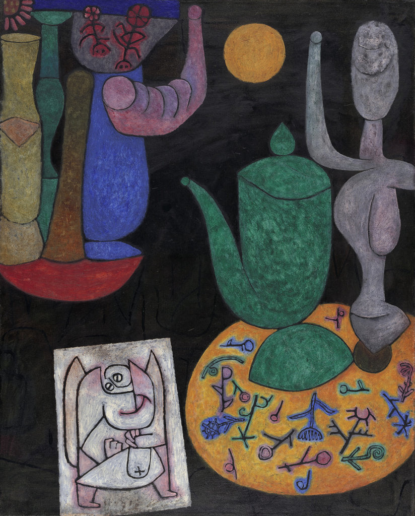 Detail of Untitled (The Last Still Life), 1940 by Paul Klee