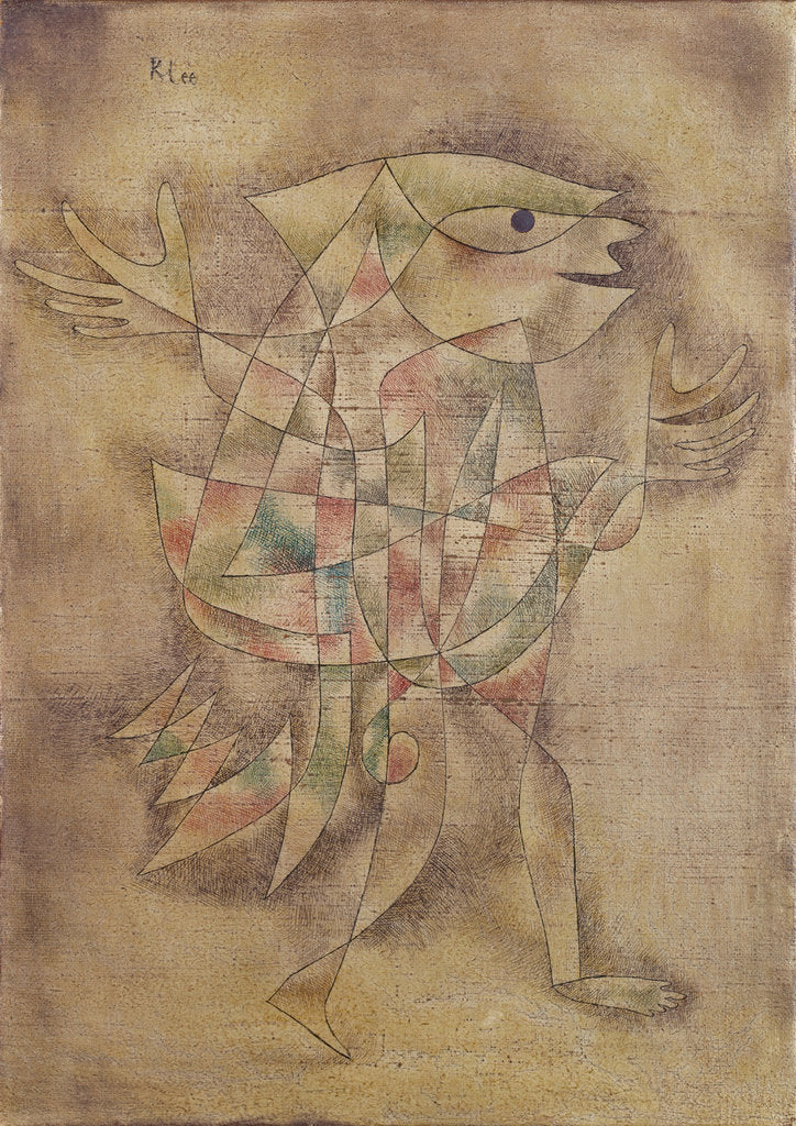 Detail of Fool in Trance (Narr in Trance), 1929 by Paul Klee