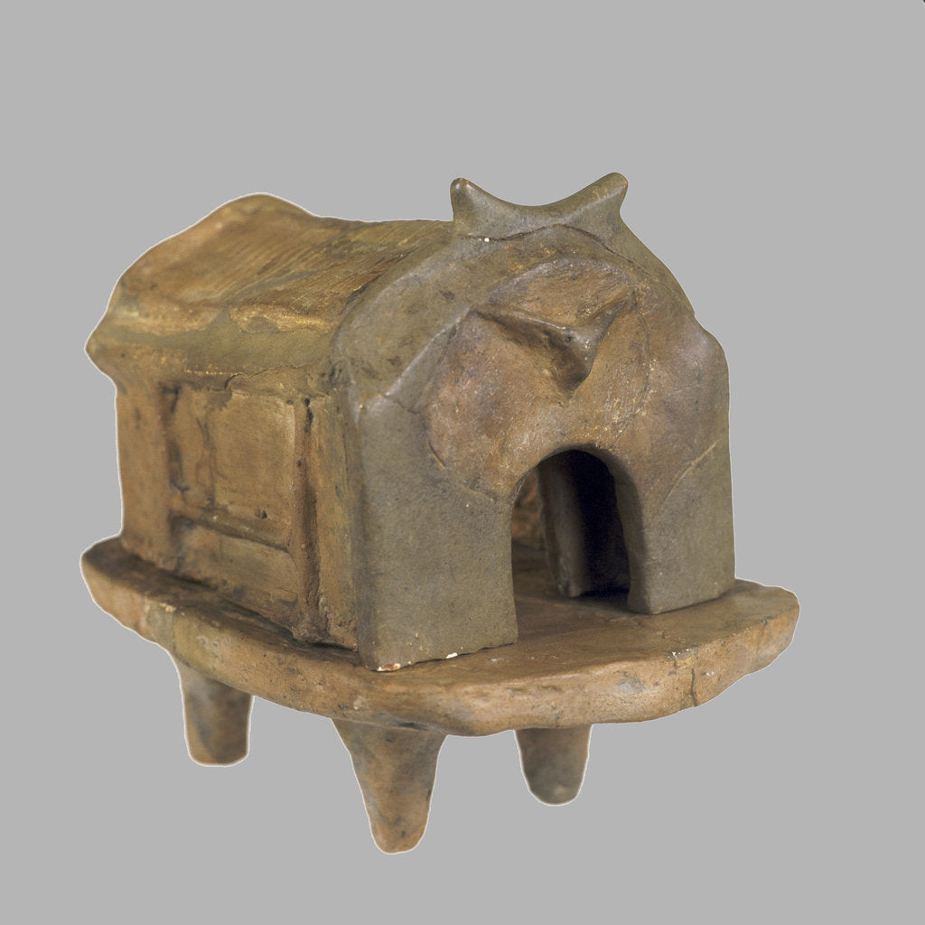 Detail of Temple Model, 3800-3600 BC by Prehistoric Russian Culture