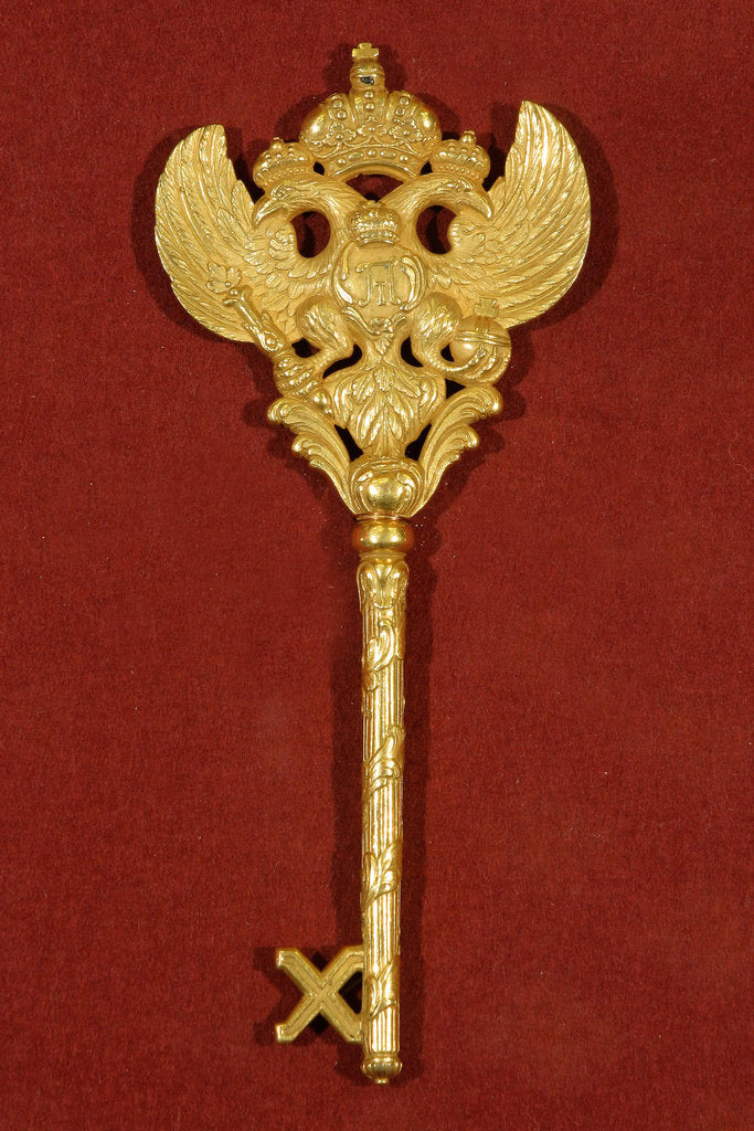 Detail of Key of a Chamberlain at the Imperial Court of Russia, Late 18th cent by Historic Object