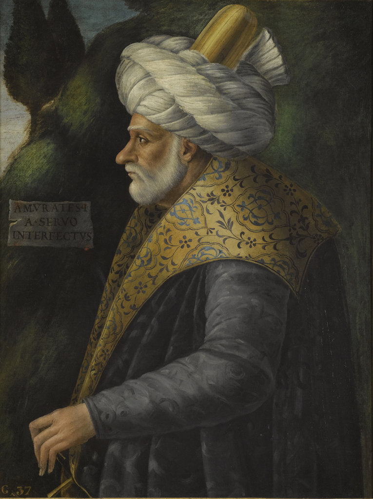 Detail of Portrait of Sultan Murad I, 17th century by Anonymous