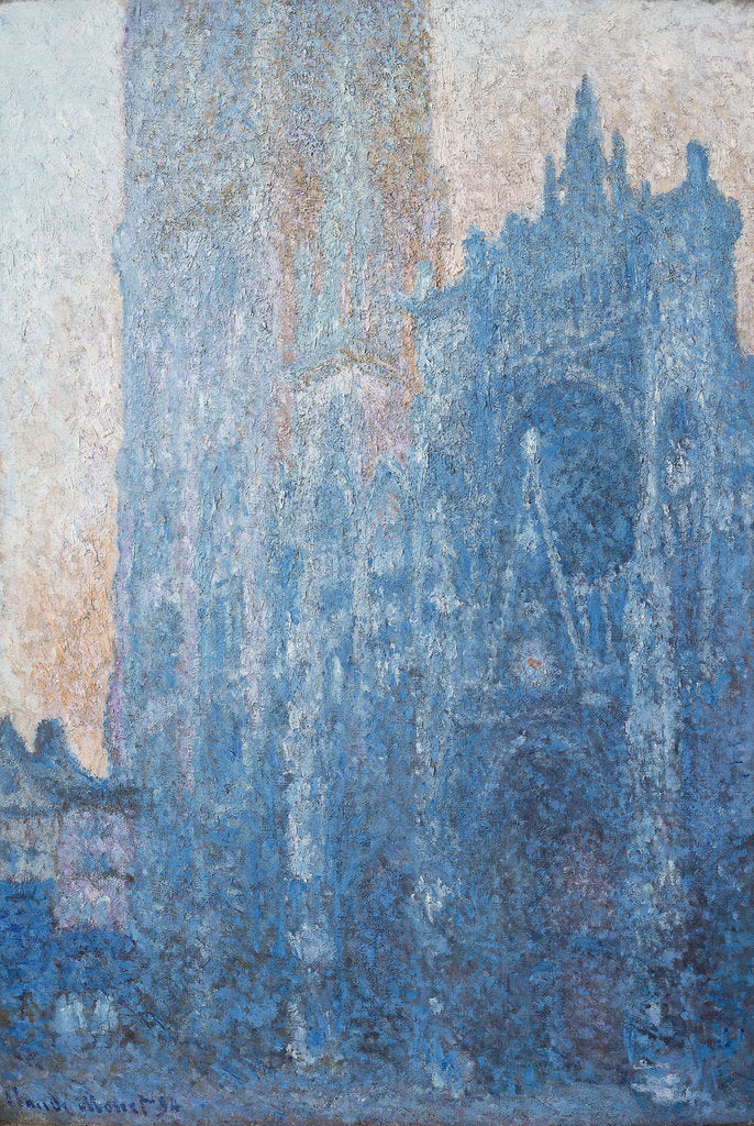 Detail of The Portal of the Rouen Cathedral in Morning Light, 1894 by Claude Monet
