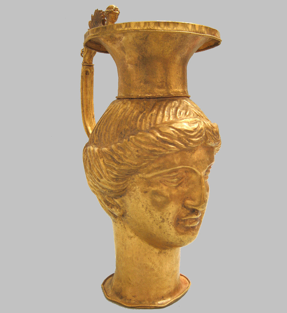 Detail of Figured Vessel, 4th century BC by Scythian Art