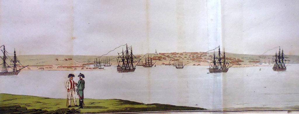 Detail of Port of Sevastopol by Pierre François Tardieu