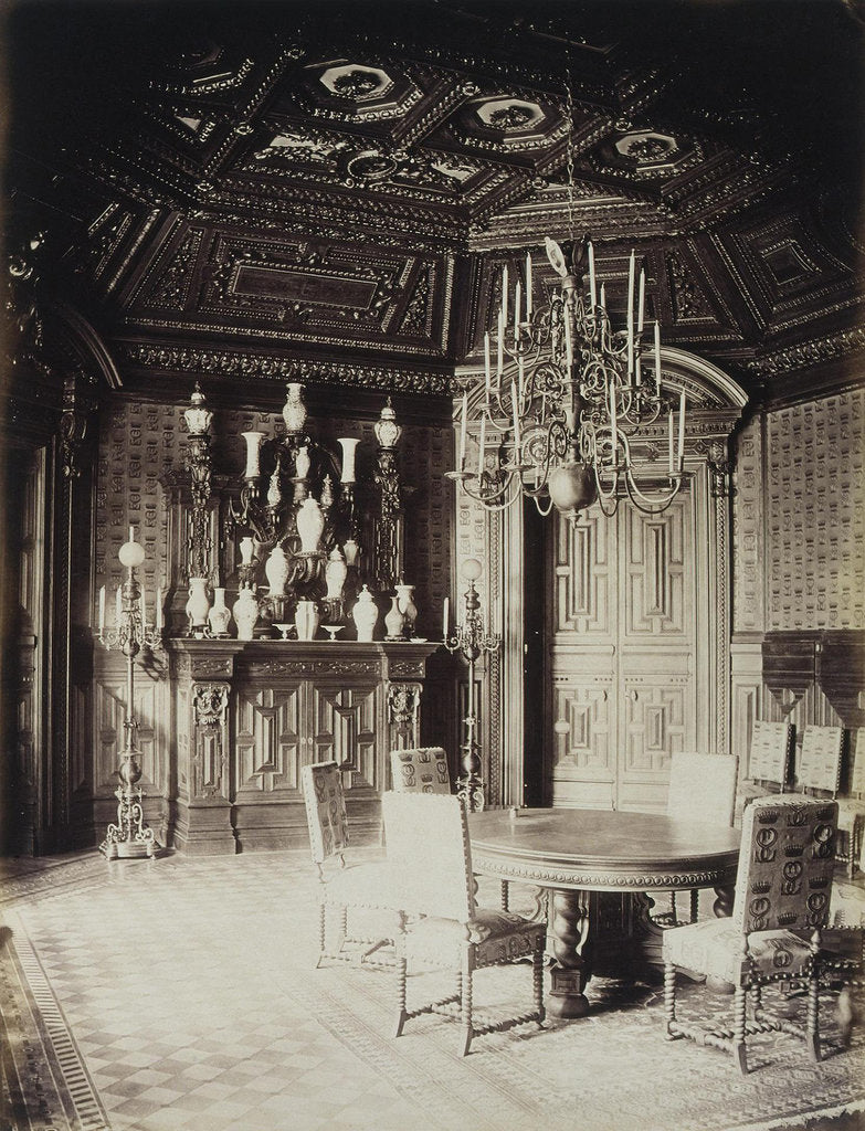 The Stroganov palace in Saint Petersburg. The dining room, 1860s by Giovanni Bianchi