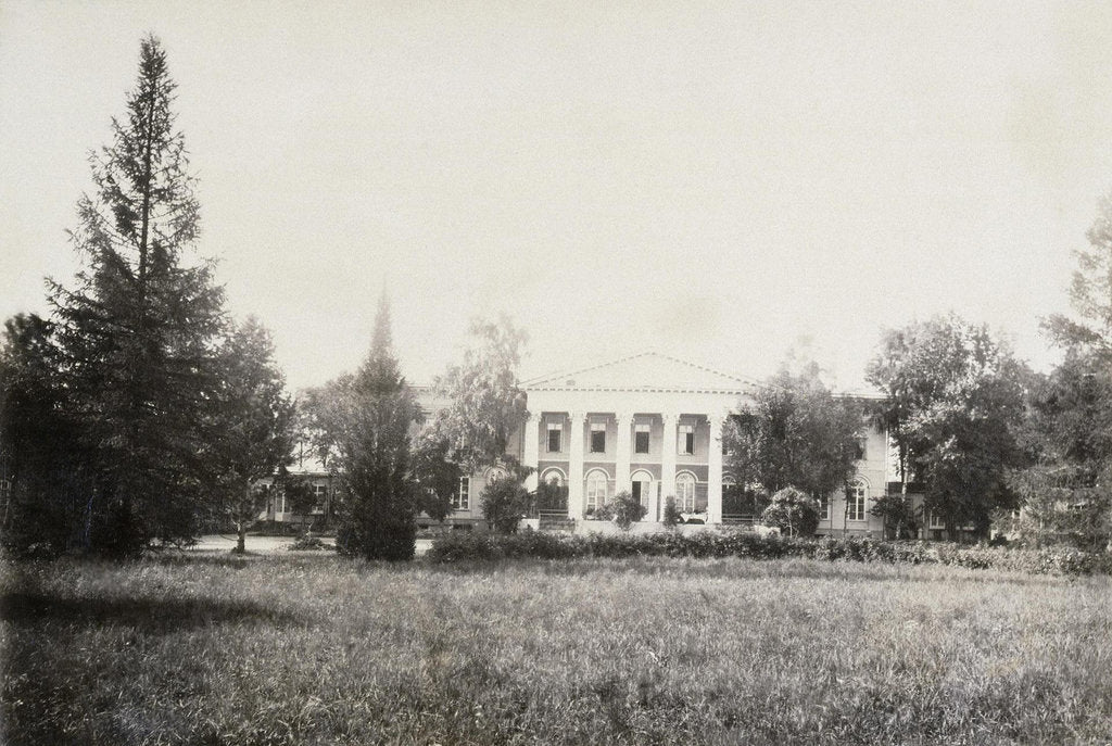 Detail of The House of the Levashovs Estate Osinovaya Roshcha, 1885 by Anonymous
