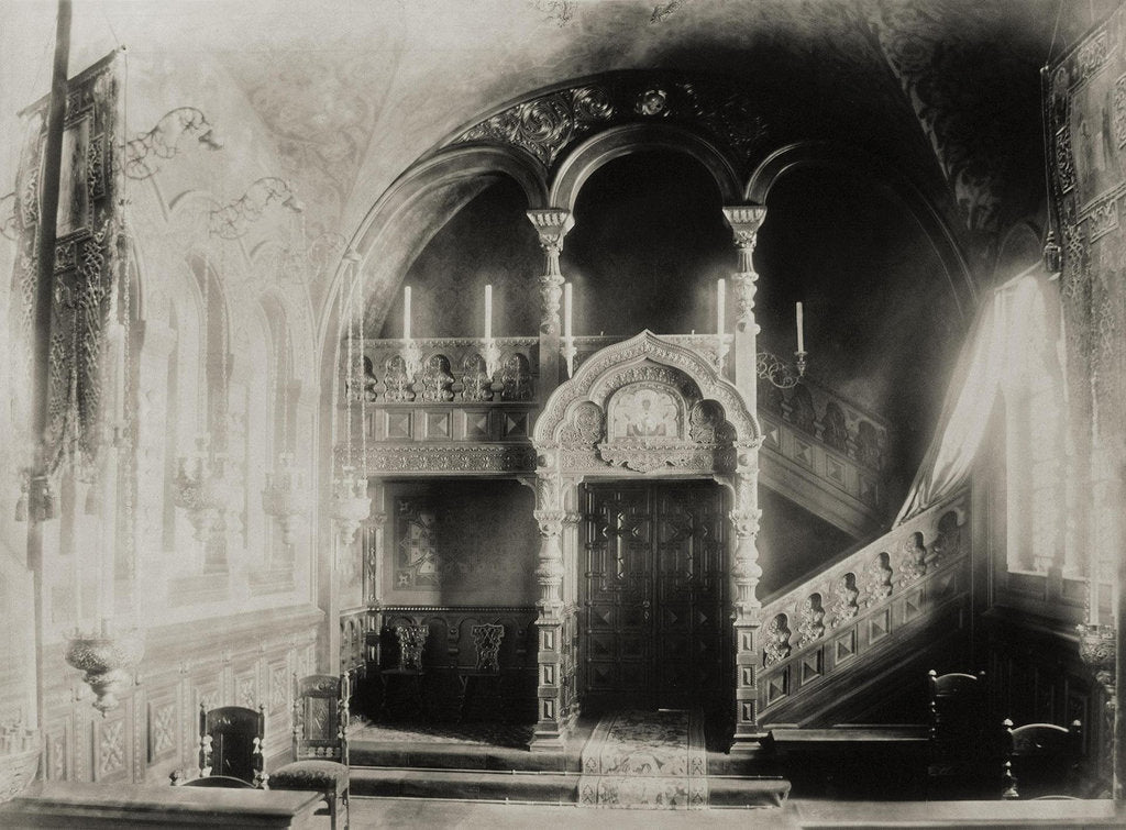 Detail of House Chapel at the Stroganov palace in Saint Petersburg, after 1879 by Giovanni Bianchi