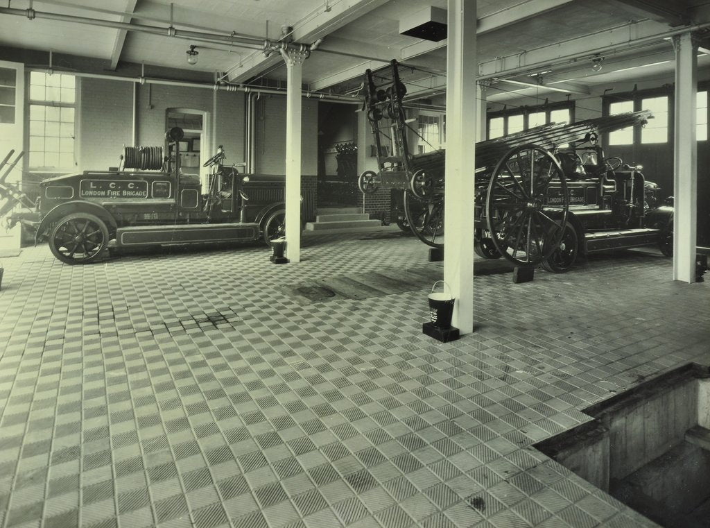 Detail of Dockhead Fire Station, No 8 Wolseley Street, Bermondsey, London, 1929 by Unknown