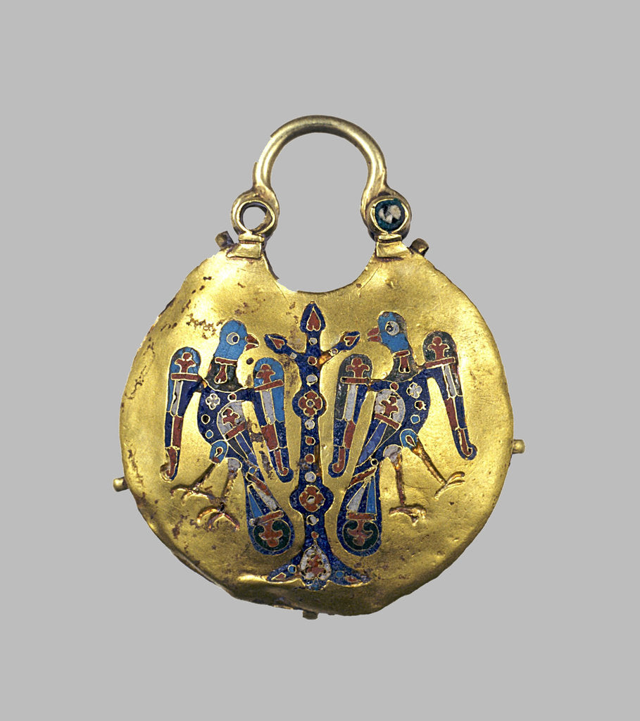Detail of Gold pendant (Kolt), 12th-13th century by Ancient Russian Art