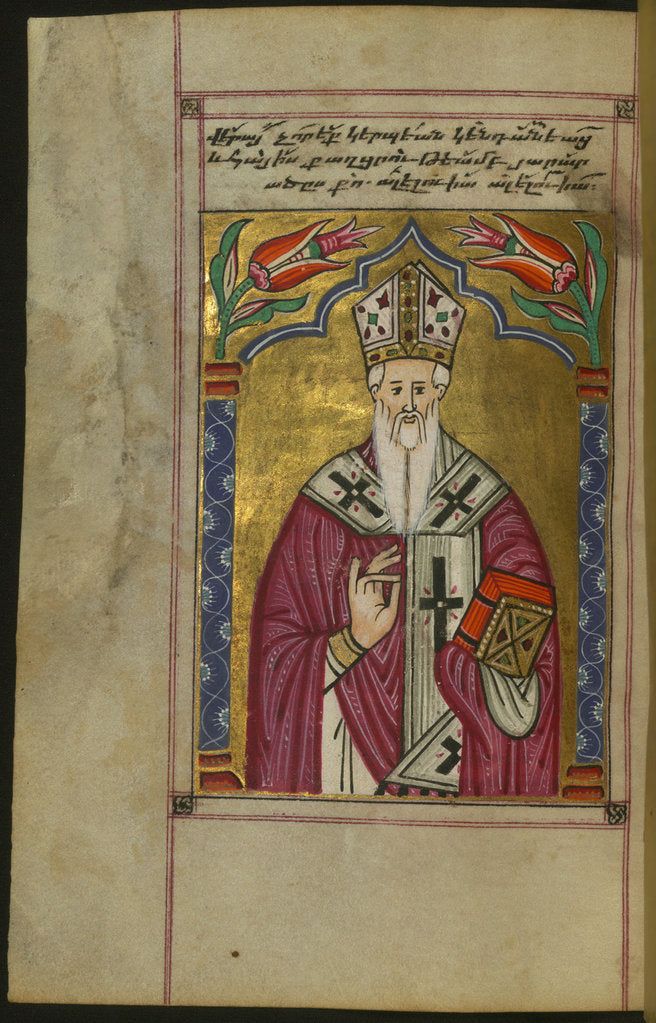 Detail of Saint Gregory the Illuminator by Anonymous
