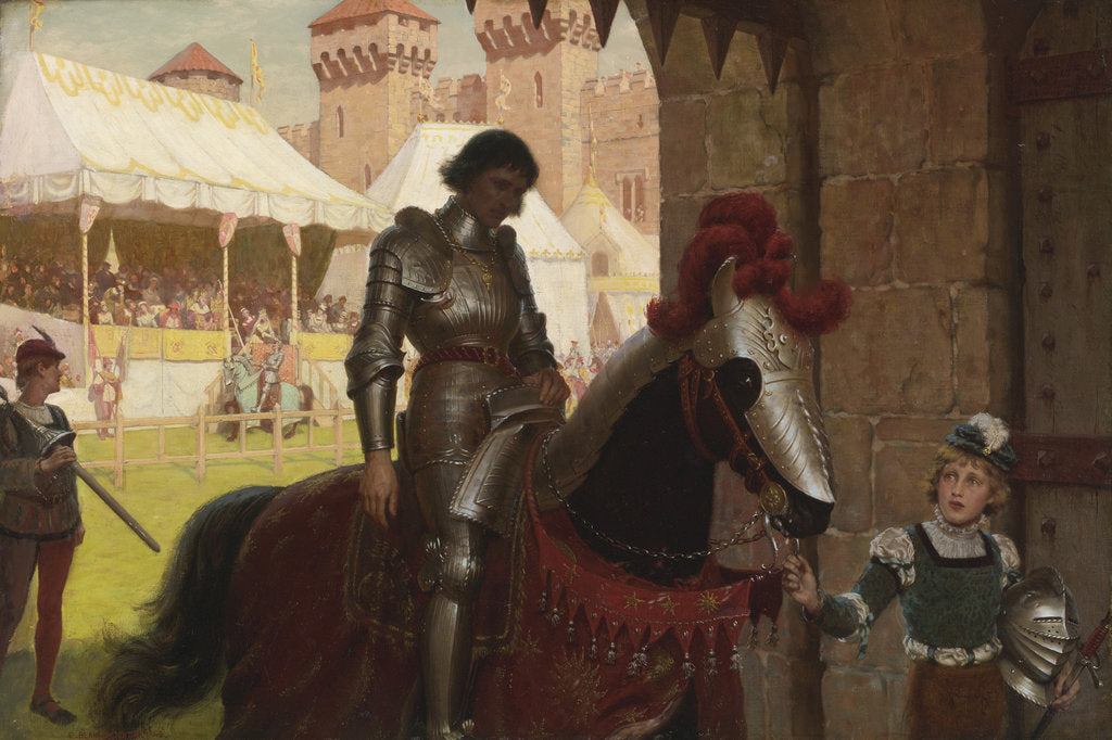 Detail of Vanquished, 1884 by Edmund Blair Leighton