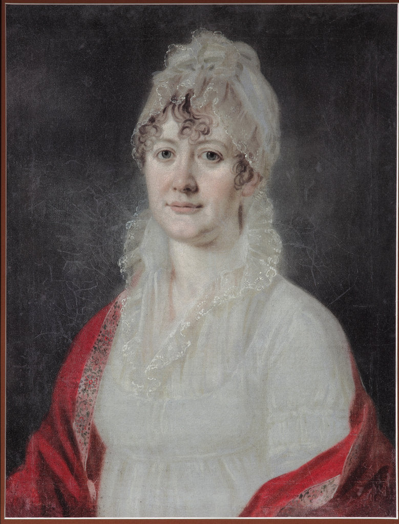 Portrait of Elizaveta Alexeevna Arsenyeva, née Stolypina, Early 19th century by Anonymous