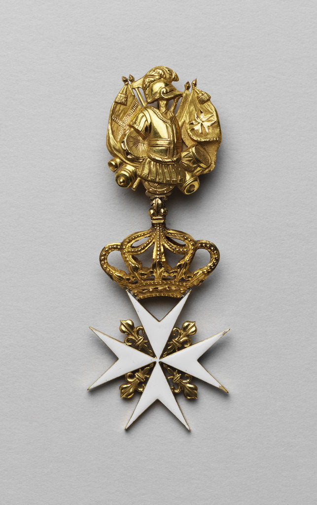 Detail of The Maltese cross of Maria Fyodorovna, Late 18th century by decorations and medals Orders