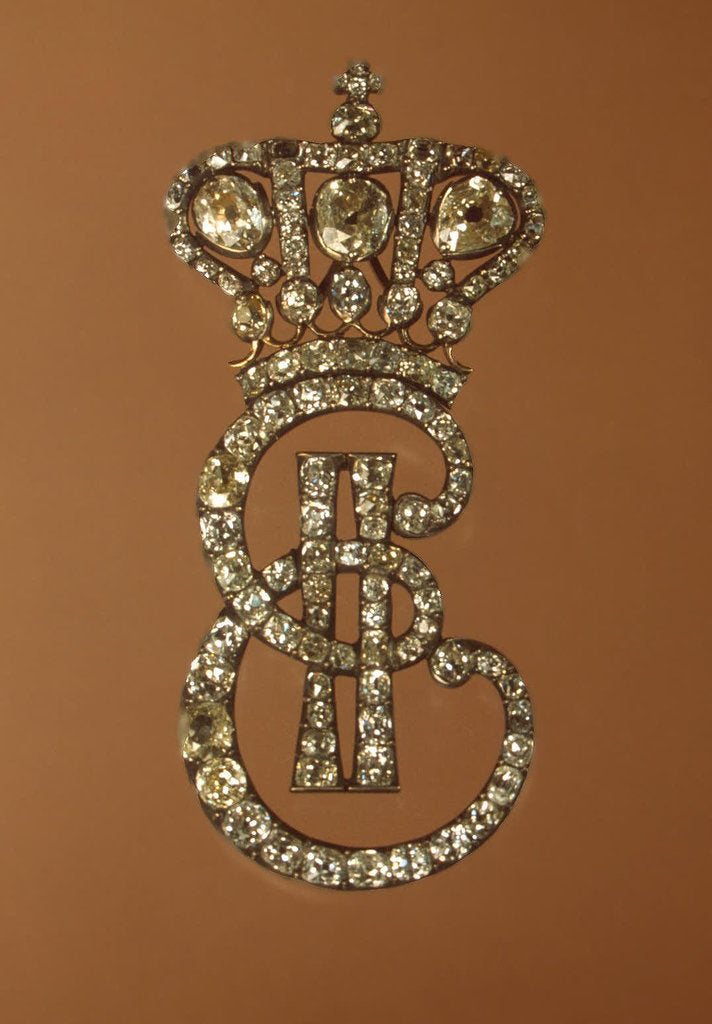 Detail of Catherine IIs Monogram for the Maids of Honour, Between 1775 and 1780 by decorations and medals Orders