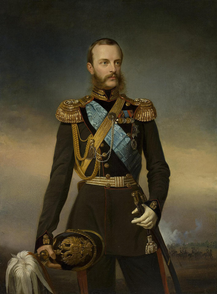 Detail of Portrait of Grand Duke Michael Nikolaevich of Russia, Early 1860s by Anonymous