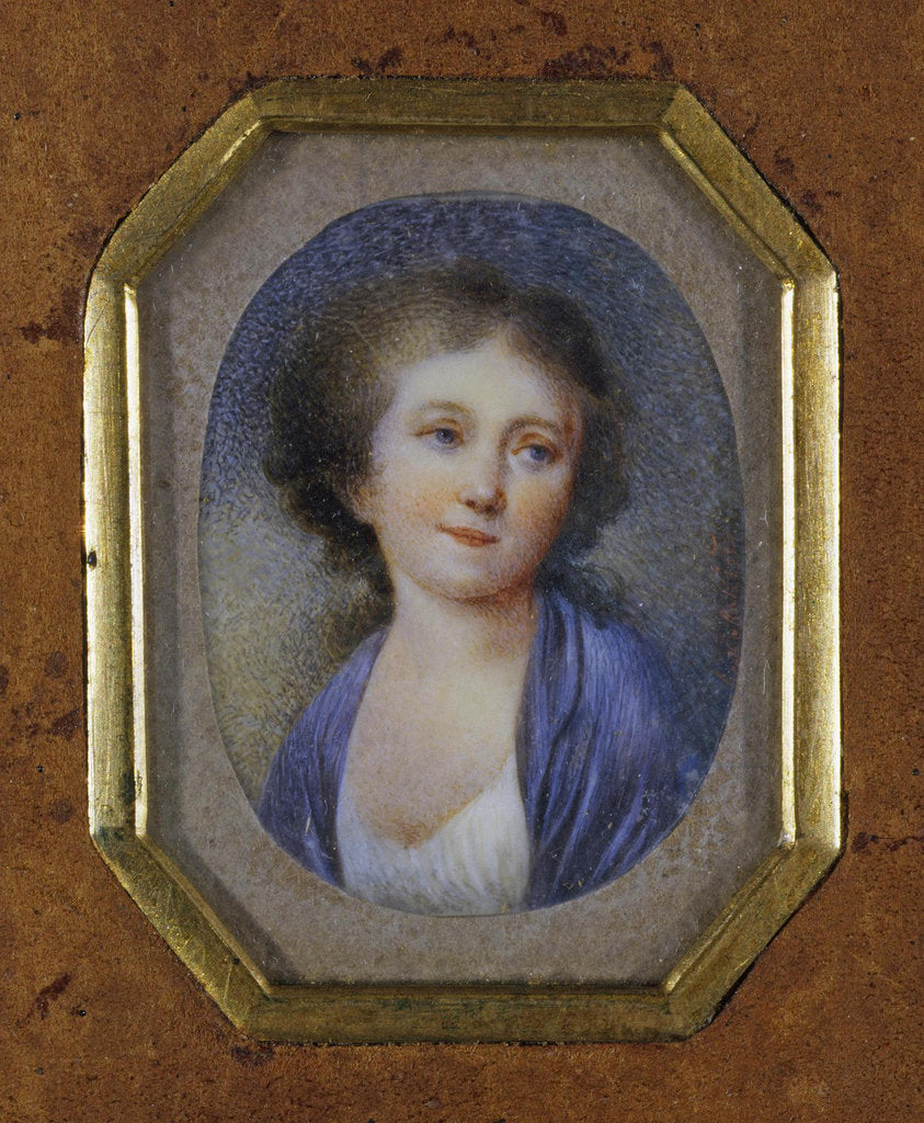 Detail of Portrait of Maria Alexeevna Lvova, First quarter of 19th century by Anonymous