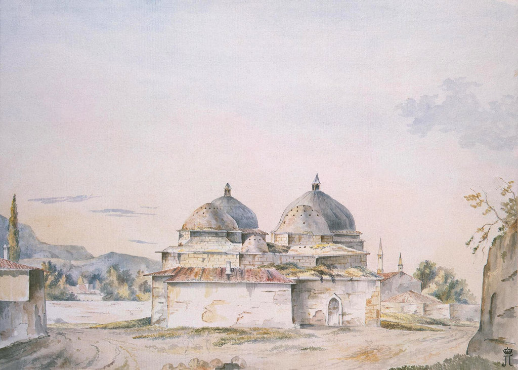 Detail of Baths at Bakhchisaray, 1787 by William Hadfield