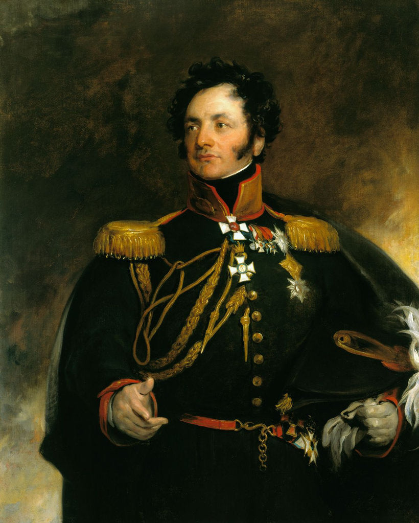 Detail of Portrait of General Fyodor Petrovich Uvarov, 1818 by Sir Thomas Lawrence