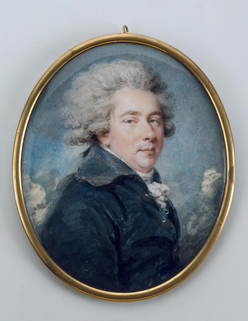Detail of Portrait of Count Alexander Lvovich Naryshkin, 1790s by Augustin Christian Ritt