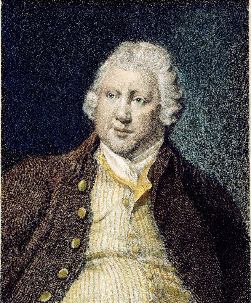 Detail of Portrait of Sir Richard Arkwright (1732?1792), c. 1790 by Joseph Wright of Derby