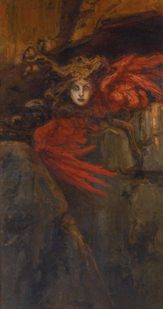 Detail of Medusa, 1903 by Vasilii Alexandrovich Kotarbinsky