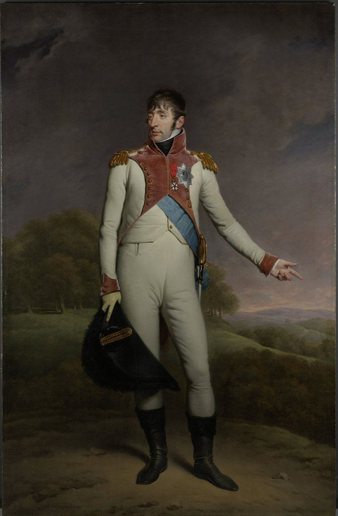 Detail of Louis Napoléon Bonaparte, King of Holland, 1809 by Charles Howard Hodges