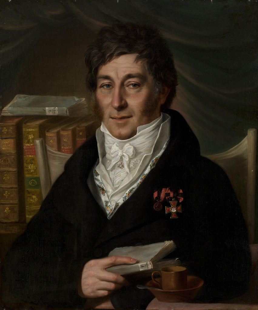 Detail of Portrait of Alexander Stakhiev, 1818 by Dmitri Grigorievich Levitsky