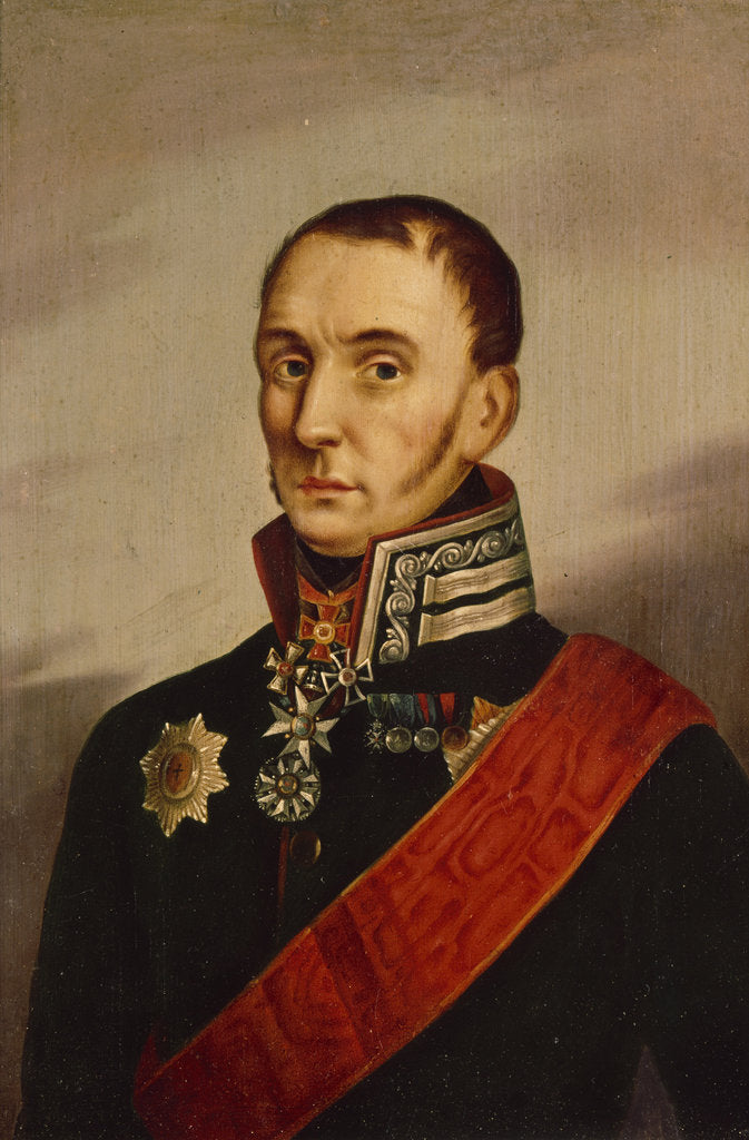 Detail of Portrait of Baronet Sir James Wylie, First quarter of 19th century by Anonymous