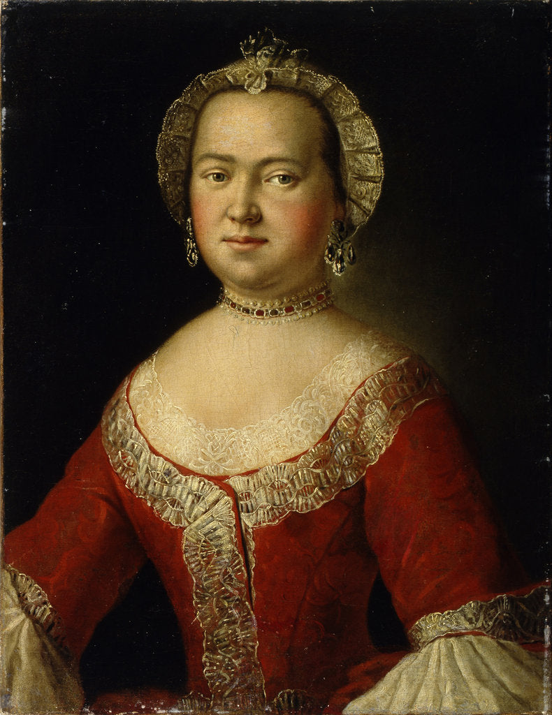 Detail of Portrait of Vera Dmitrievna Rezvaya, Early 19th century by Anonymous