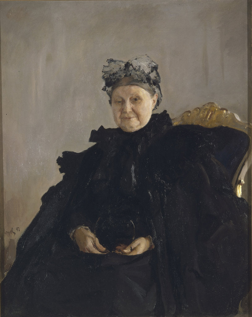 Detail of Portrait of Maria Fyodorovna Morozova, née Simonova, 1897 by Valentin Alexandrovich Serov