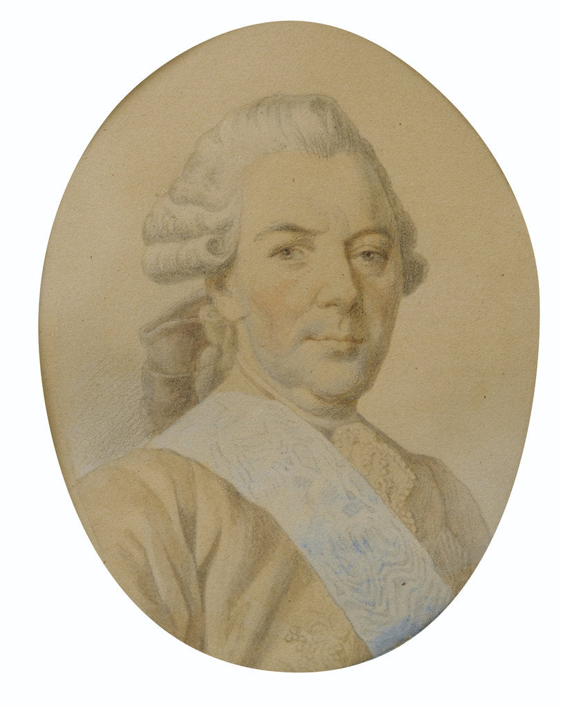 Detail of Portrait of Ivan Ivanovich Betskoi, Mid of the 18th century by Anonymous