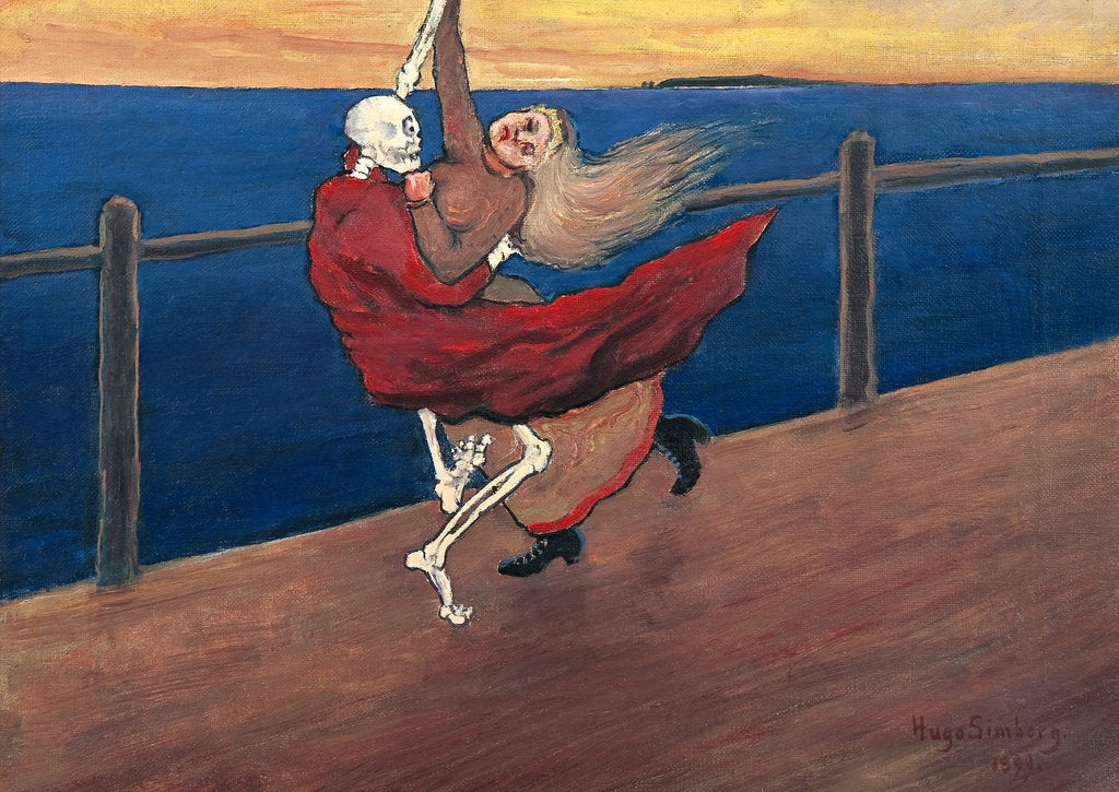 Detail of Dance of Death, 1899 by Hugo Simberg