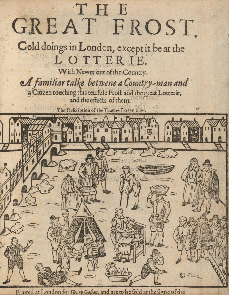 Detail of The great frost in London, 1608 by Anonymous