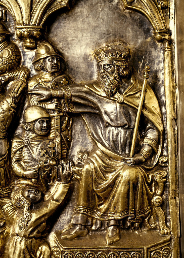 Detail of Massacre of the Innocents. Panel of the altar of St James, c. 1315 by Andrea di Jacopo d'Ognabene
