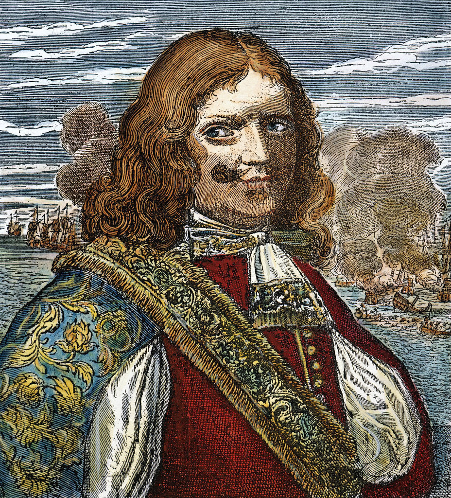 Detail of Sir Henry Morgan, 18th century by Anonymous