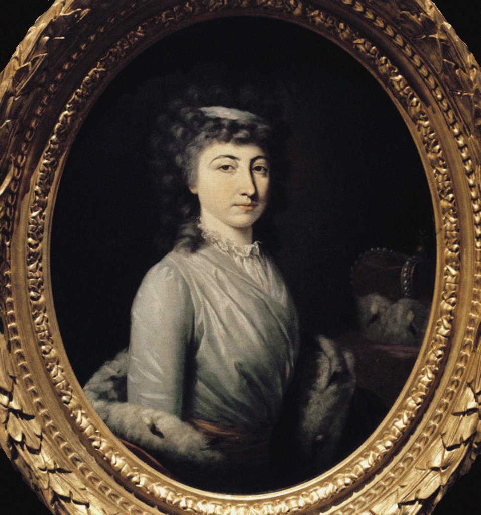 Detail of Archduchess Maria Leopoldine of Austria-Este, Early 19th century by Anonymous
