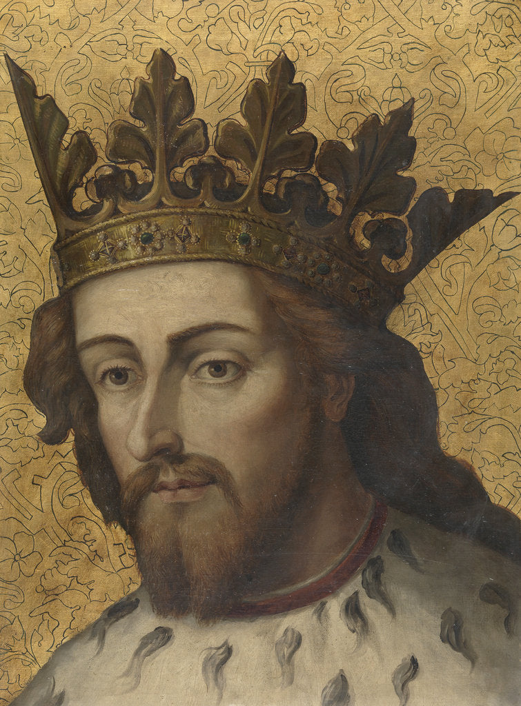 Detail of James I, King of Aragon, 19th century by Salvador Martínez Cubells
