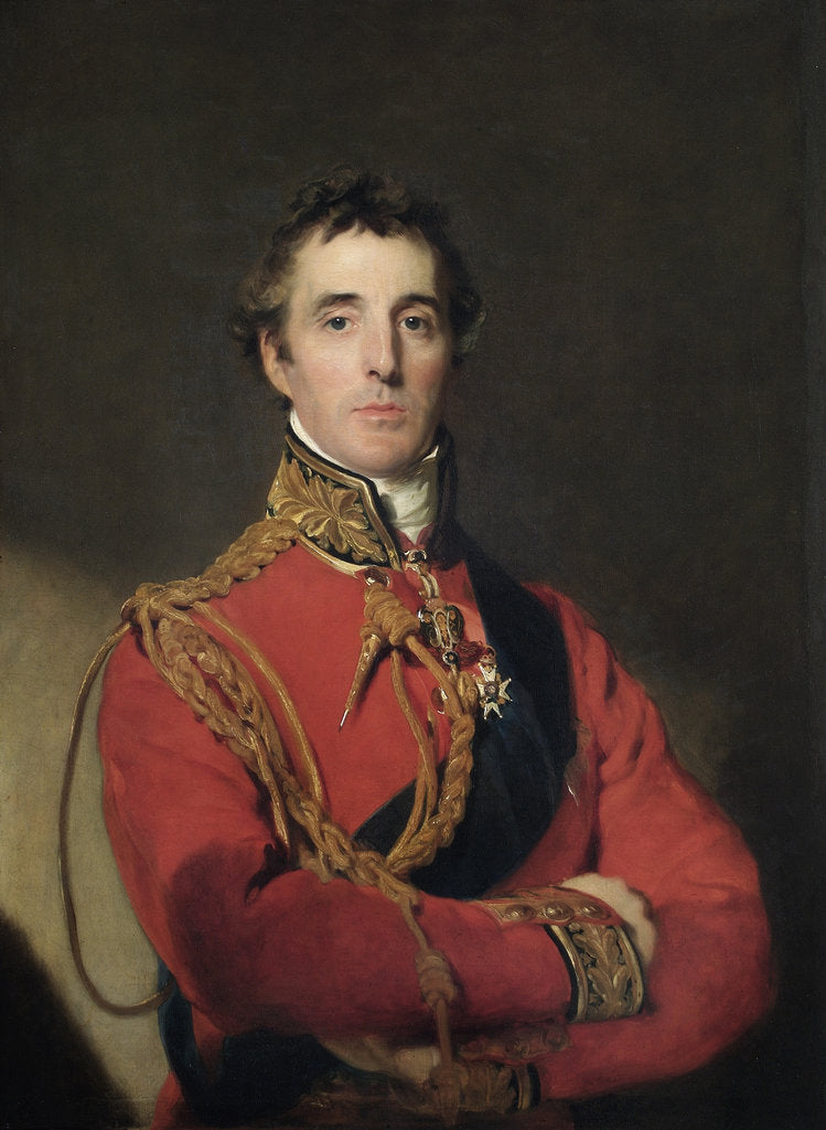 Detail of Portrait of Arthur Wellesley, 1st Duke of Wellington, 1815-1816 by Sir Thomas Lawrence