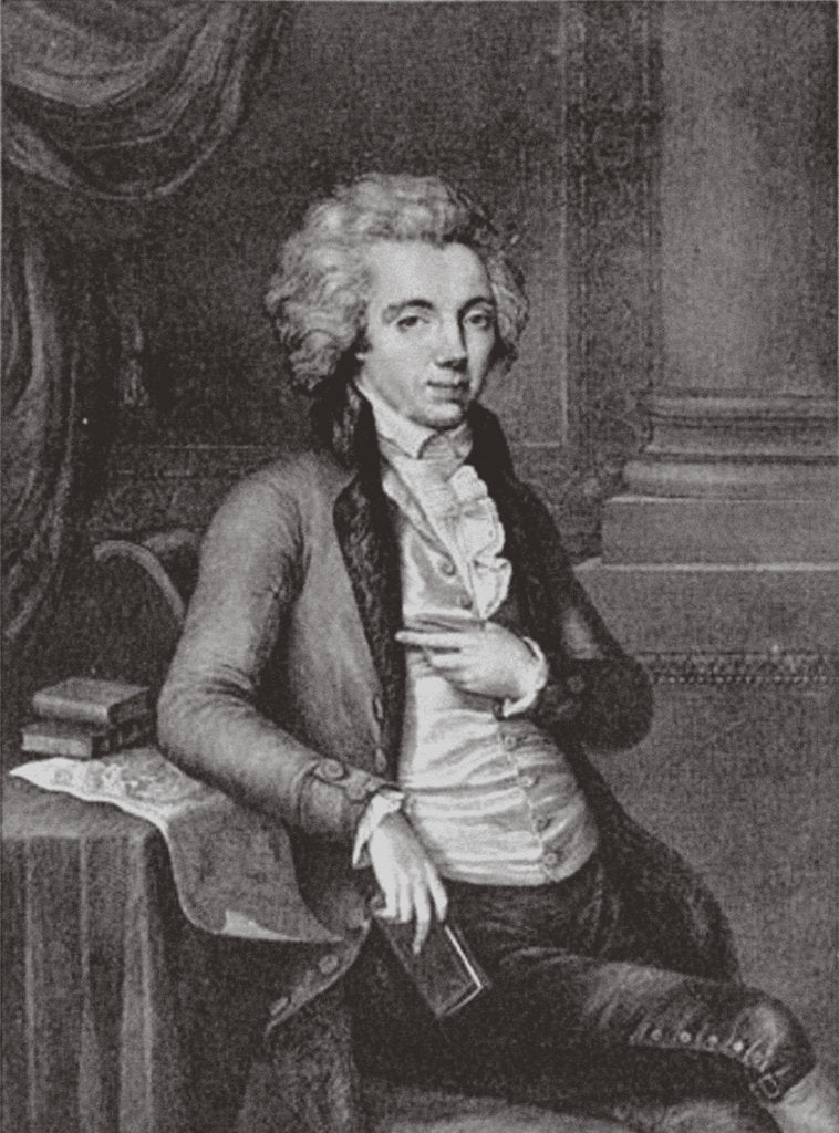 Detail of Portrait of Count Pavel Martynovich Skavronsky, 1791 by Guglielmo Morghen