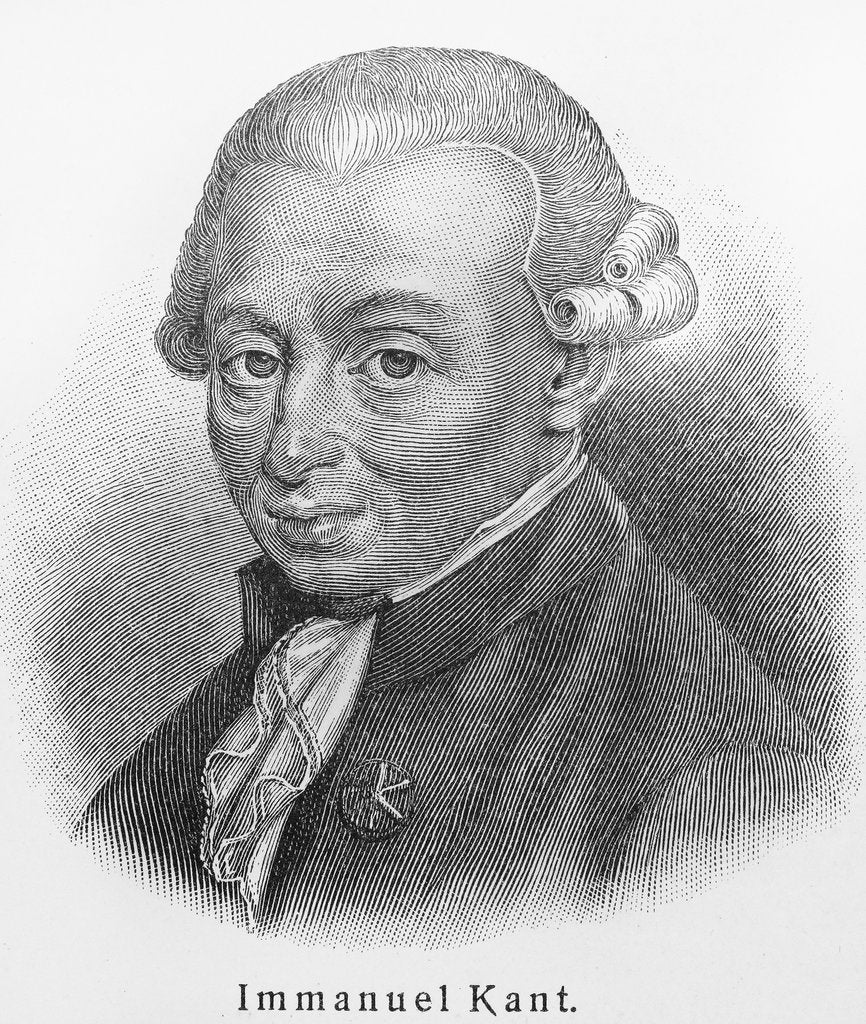 Portrait of Immanuel Kant by Anonymous