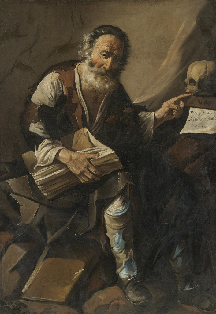 Detail of Cassiodorus, Early 17th century by Anonymous