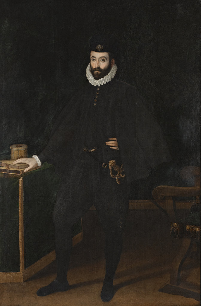 Detail of Portrait of Grand Duke of Tuscany Francesco I de Medici by Sofonisba Anguissola