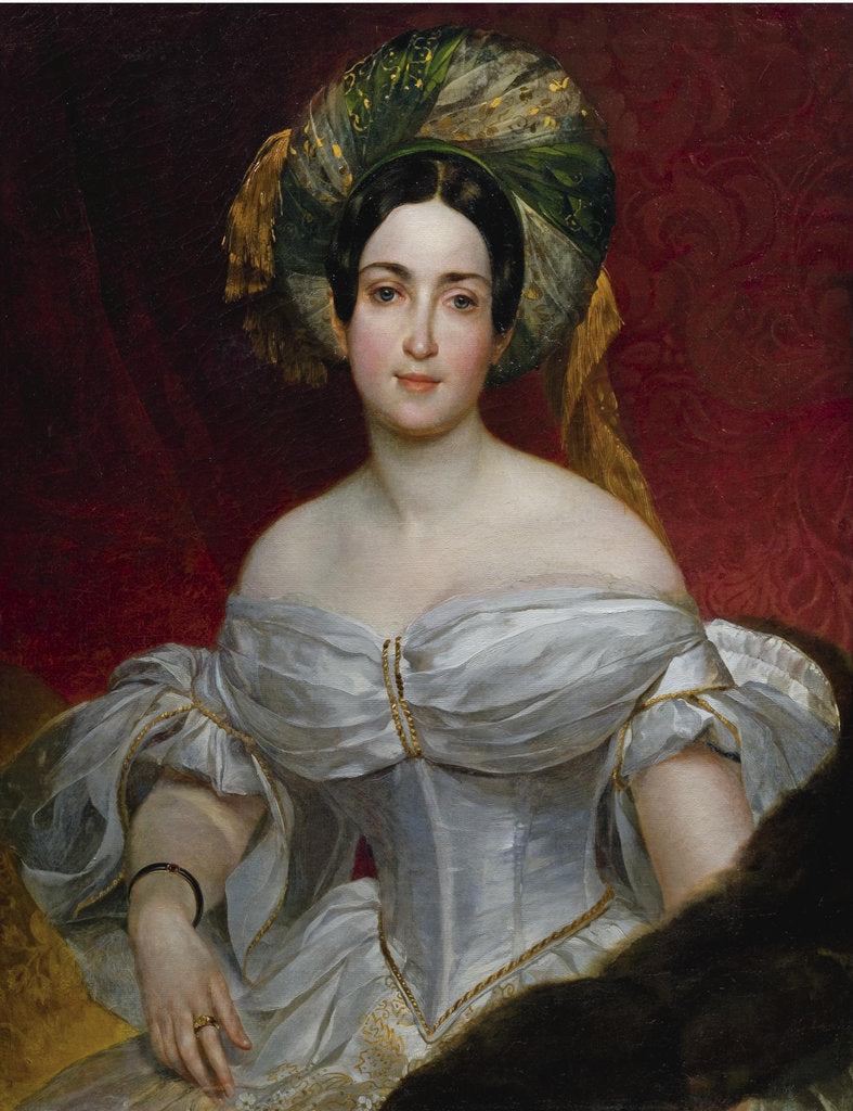 Portrait of Baroness Aurora Charlotta Demidova, née Stjernvall, 1837 by Karl Pavlovich Briullov